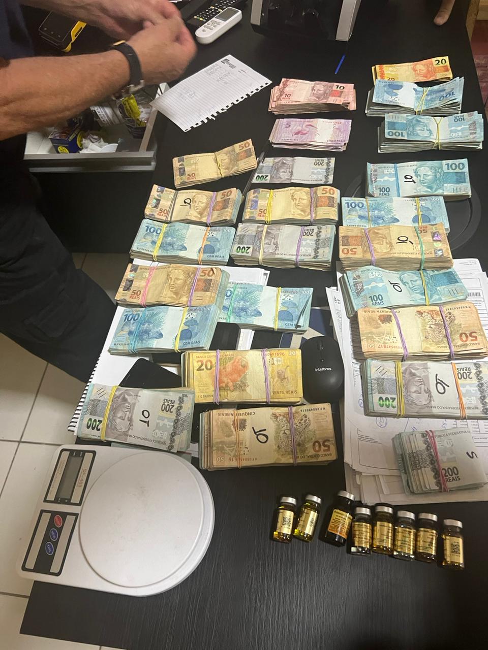 More than R$180,000 in cash was also discovered - Disclosure/Reproduction/ND.
