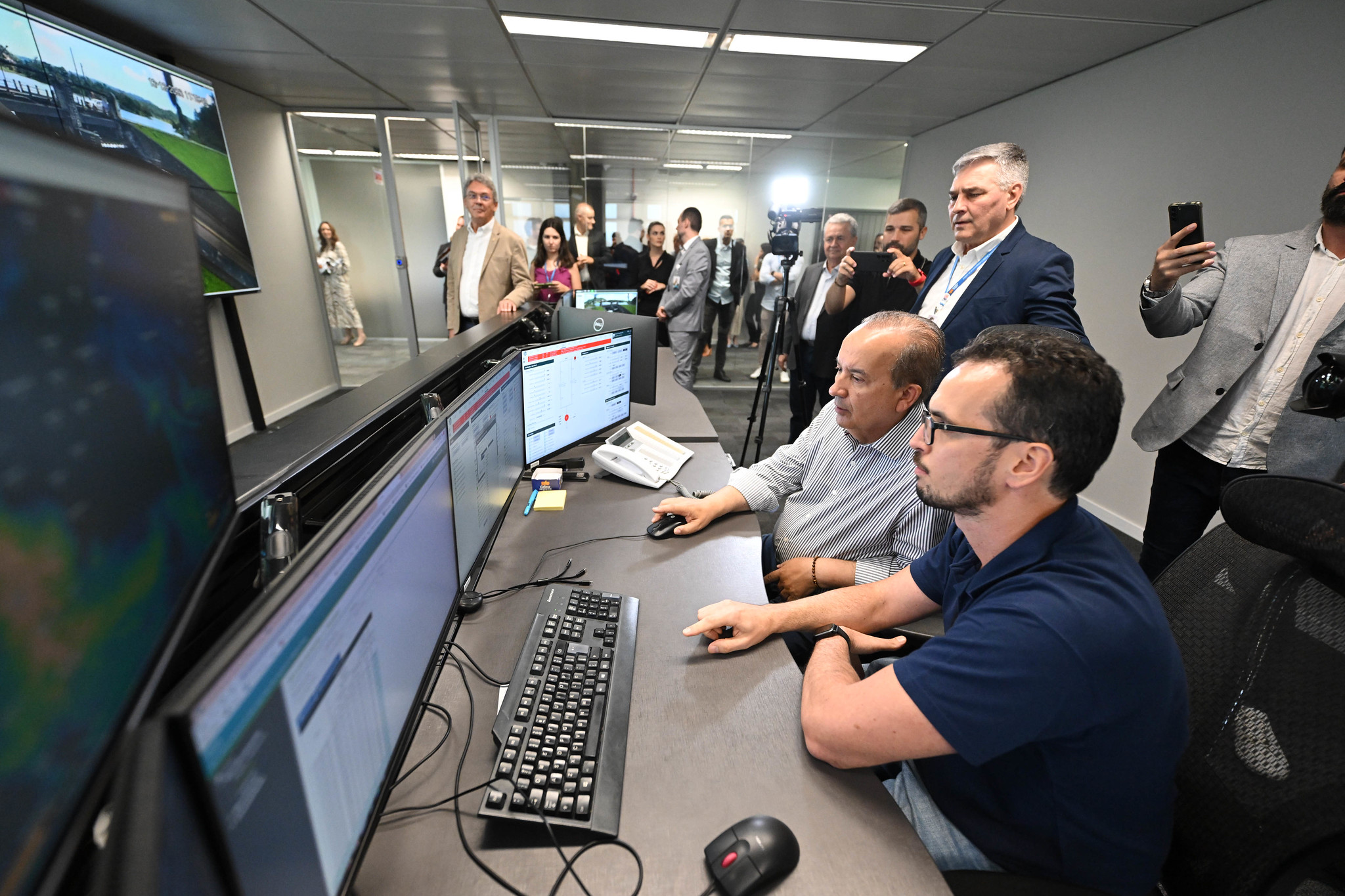 Apresentação da Sala de Operações da Celesc