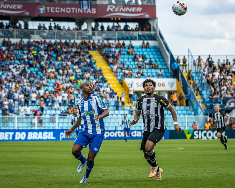 Ava&iacute; e Figueirense em cl&aacute;ssico disputado no Campeonato Catarinense 2023 – Foto: Fabiano Rateke/Ava&iacute;/ND
