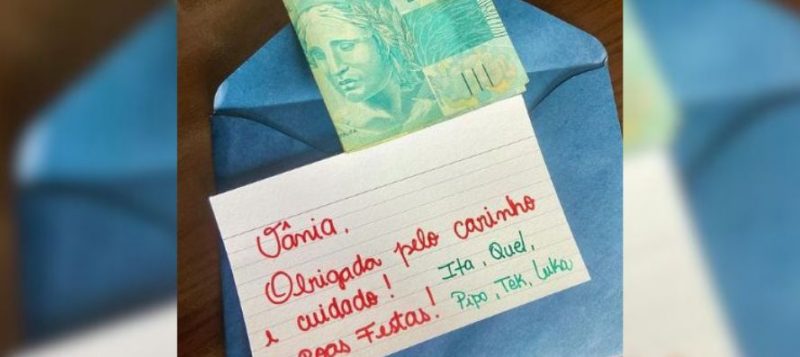 Dona de envelope com dinheiro e bilhete perdido em São José é encontrada: 'Milagre de Natal