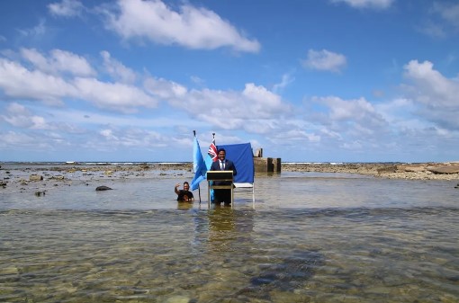 Tuvalu é um país que corre risco de ser engolido pelo mar