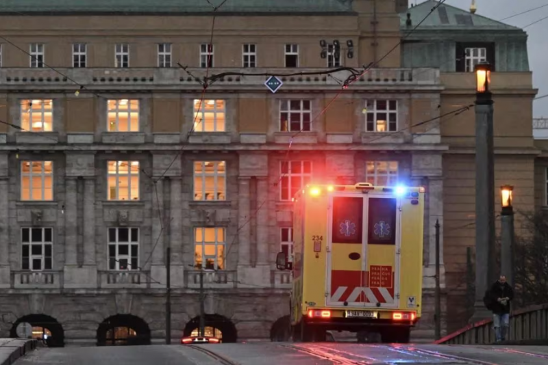 The Prague University massacre killed 15 people 