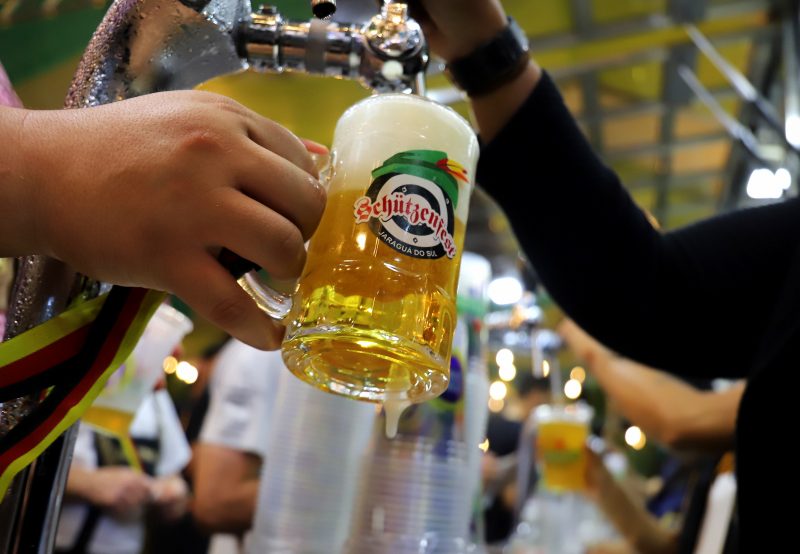 A Sch&uuml;tzenfest tem uma cerveja produzida exclusivamente para ela – Foto: Prefeitura Municipal de Jaragu&aacute; do Sul/Divulga&ccedil;&atilde;o