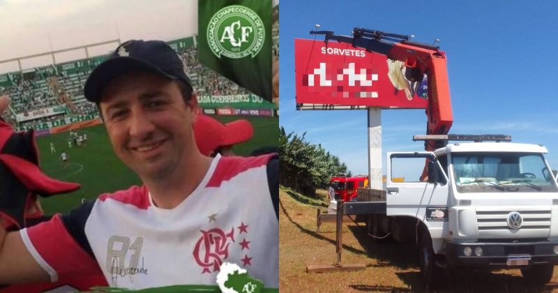 Homem morreu ao cair do guindaste na sexta-feira (15)