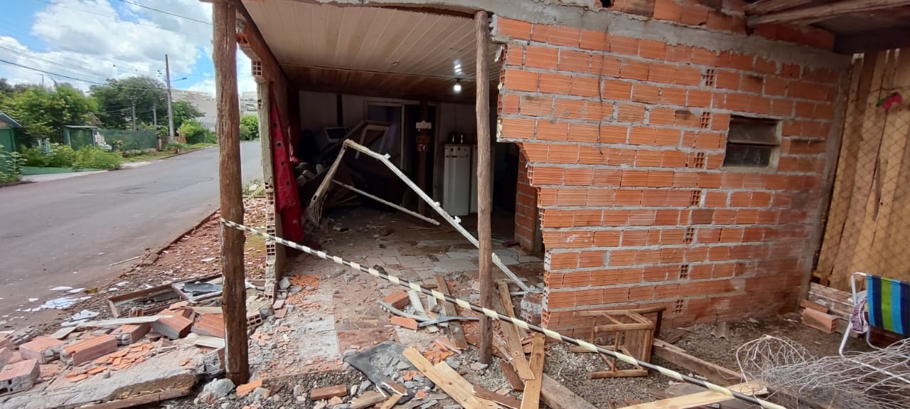 Condition of the house after the accident - Geovan Petri/Disclosure/ND