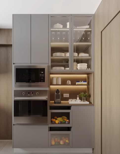 Eletrodom&eacute;sticos devem ser definidos antes da marcenaria – Foto: Larissa Reis/Internet/Reprodu&ccedil;&atilde;o