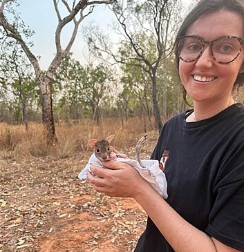 Motorista fica fascinado quando descobre a esp&eacute;cie de animal que resgatou. – Foto: Reprodu&ccedil;&atilde;o/Facebook/Wildcare Inc NT/ND