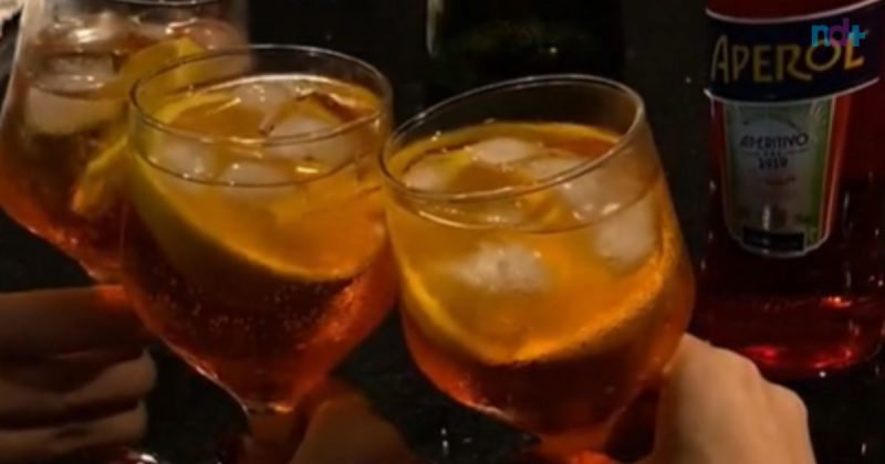 Aperol Spritz foi intitulado novo gin na web – Foto: Reprodu&ccedil;&atilde;o/ND