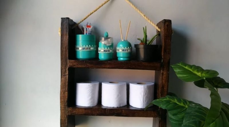 Prateleira de papelão