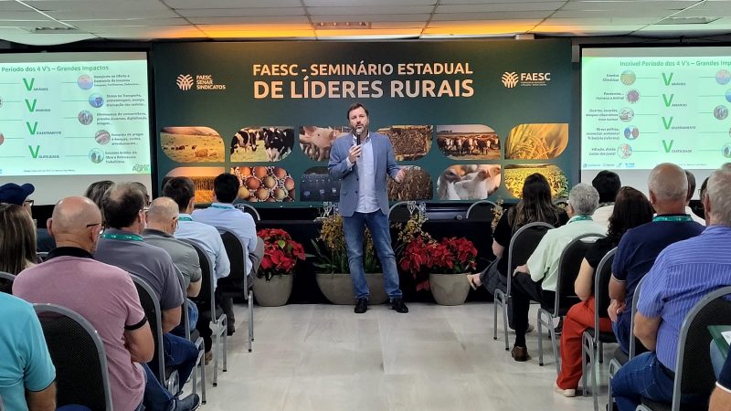 Seminário Estadual de Líderes Rurais debateu os desafios do agronegócio em Santa Catarina