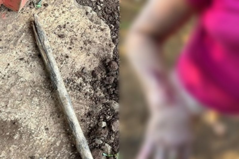 A vítima foi localizada após ter sido agredida pelo marido.