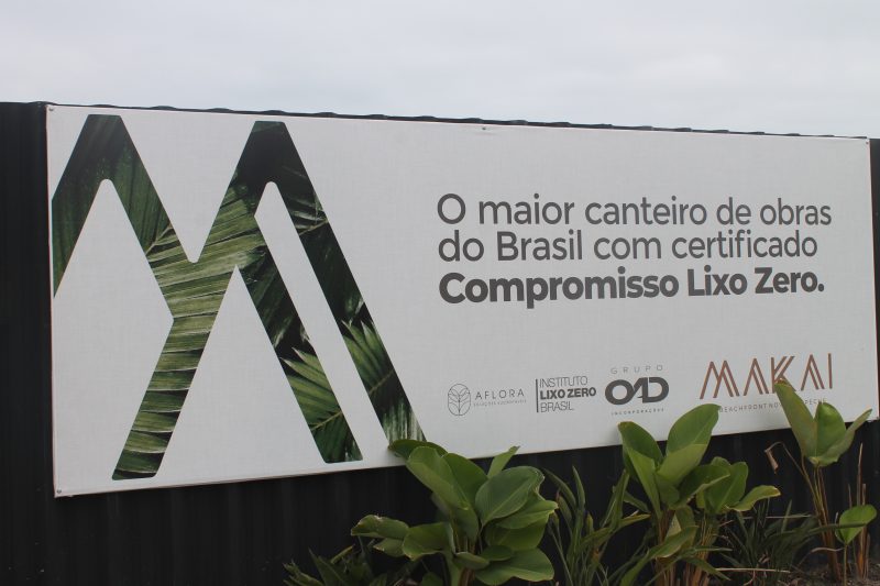 The company is innovating in the Santa Catarina sector, becoming the first company in the sector in the state to receive the ZERO WASTE Commitment certificate on its construction sites – Photo: Grupo OAD/Disclosure