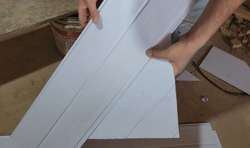 Aprenda como montar o forro com técnica diferenciada, em vídeo do pedreiro mago do PVC - Foto: Redes Sociais/Divulgação/ND