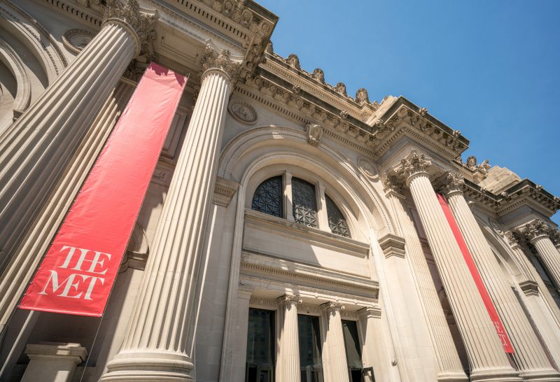 O Metropolitan Museum of Art é um dos pontos turísticos mais famosos de Nova York