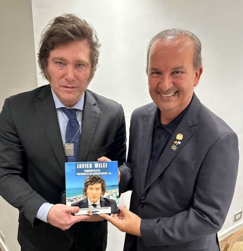 Jorginho quer incrementar as rela&ccedil;&otilde;es de SC com a Argentina – Foto: Divulga&ccedil;&atilde;o