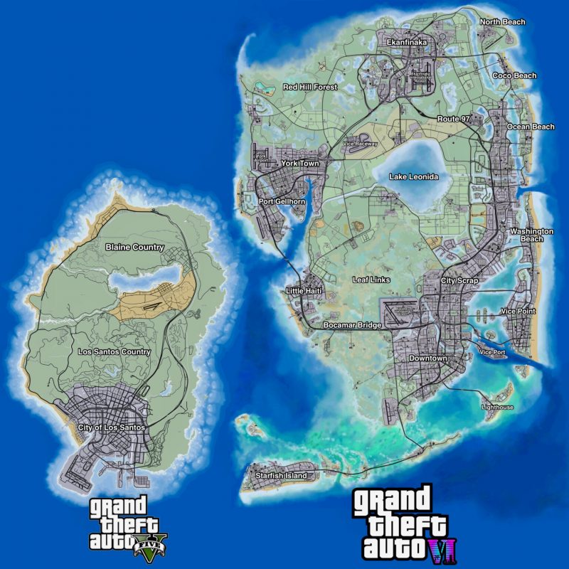 Mapa de GTA 6 pode ser o maior já visto na franquia; veja detalhes