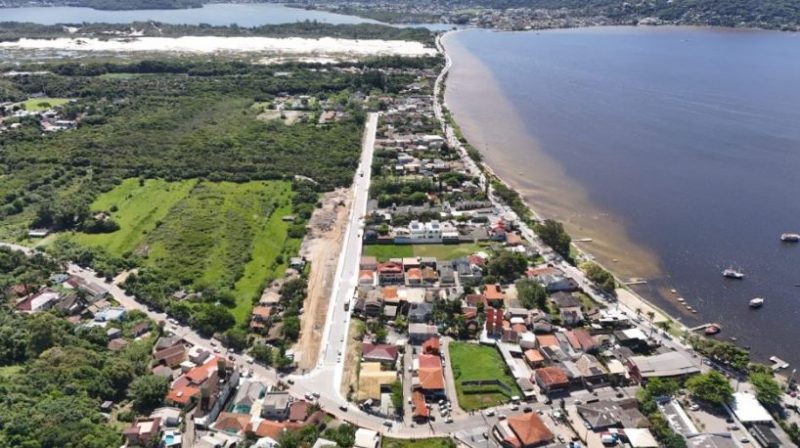 Novo bin&aacute;rio da Lagoa da Concei&ccedil;&atilde;o j&aacute; foi liberado para tr&acirc;nsito – Foto: Guilherme Bento/PMF/Divulga&ccedil;&atilde;o/ND