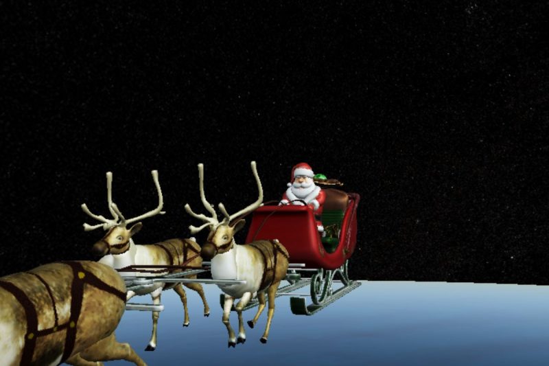 Papai Noel já entregou bilhões de presentes