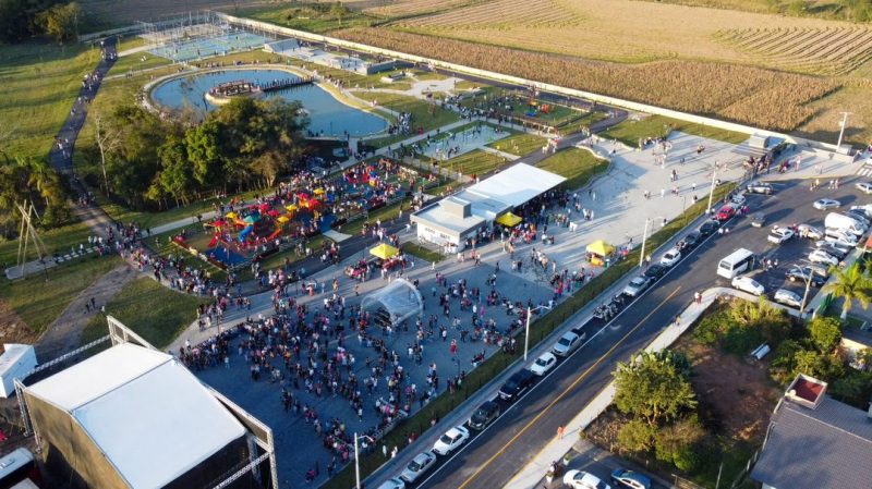 Parque das Flores, em Pouso Redondo, será o palco da festa de Ano-Novo