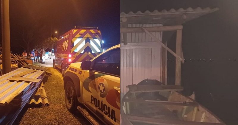 Pescador n&atilde;o resistiu e morreu afogado no local – Foto: Divulga&ccedil;&atilde;o/Bombeiros Volunt&aacute;rios/ND