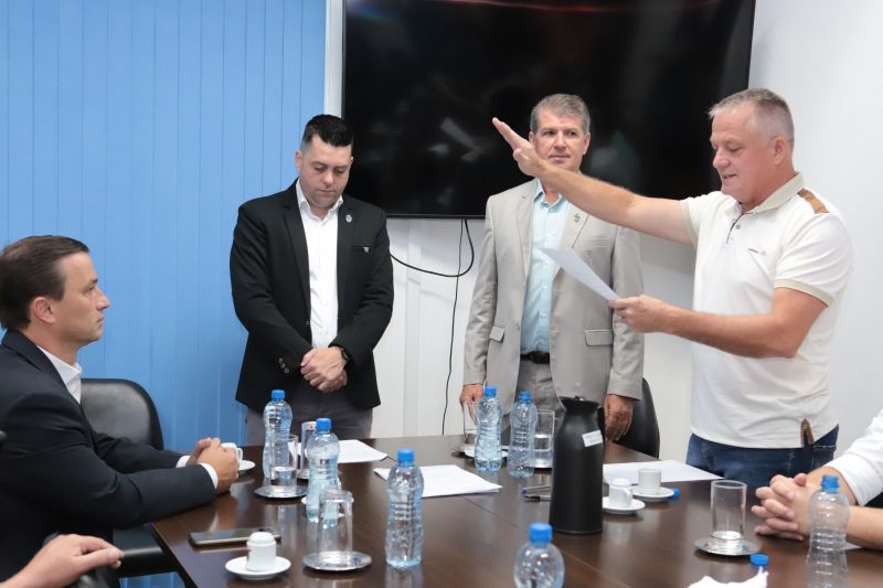 Posso aconteceu em gabinete, na sede do Legislativo – Foto: CVJ/Divulga&ccedil;&atilde;o/ND