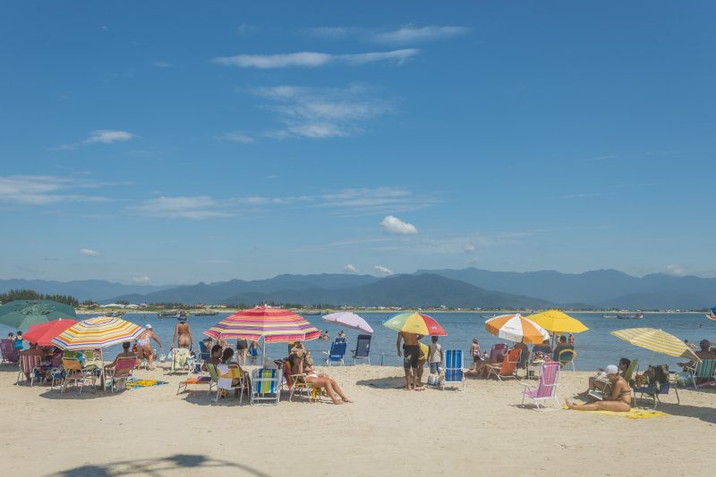 Praia da Pinheira, em Palhoça