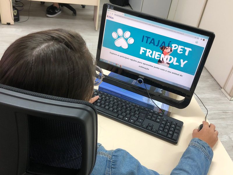 Site online possui diversos m&oacute;dulos informativos e mapa interativo – Foto: Secom Itaja&iacute;/Reprodu&ccedil;&atilde;o/ND