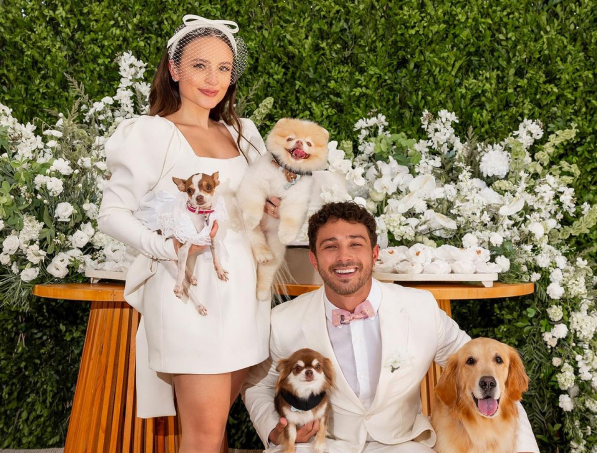 Cachorros De Larissa Manoela Marcam Presen A Em Casamento