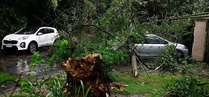 Temporal atinge Argentina. – Foto: Redes Sociais/Divulga&ccedil;&atilde;o/ND
