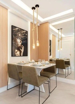 Uso de espelhos ajuda a aumentar o ambiente – Foto: Divulga&ccedil;&atilde;o/Growt/Reprodu&ccedil;&atilde;o/ND