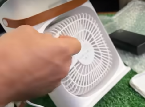 Ventilador de gelo é testado em vídeo