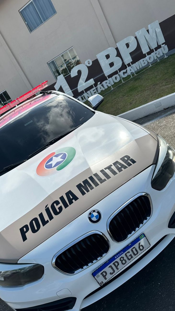 The car is the result of collaboration with the Itajaí Federal Police - Military Police/Reproduction/ND.