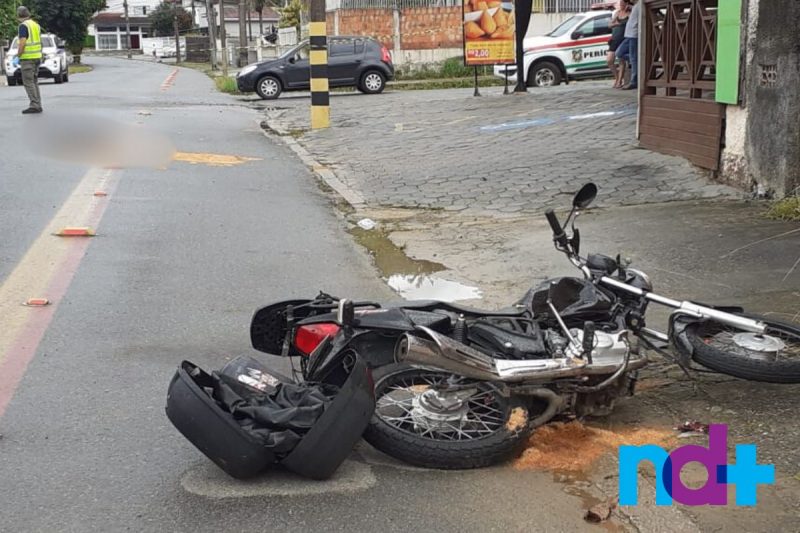 Acidente aconteceu na manh&atilde; deste domingo (21) – Foto: Gladionor Ramos/NDTV