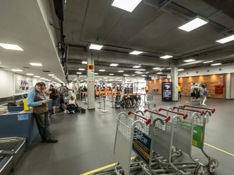 Passageiros devem planejar viagens com anteced&ecirc;ncia – Foto: CCR Aeroportos/Reprodu&ccedil;&atilde;o/ND