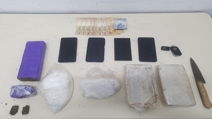 Prisão em Blumenau apreendeu dois quilos de crack