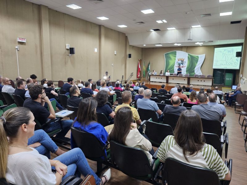 As sugest&otilde;es apresentadas pela comunidade ser&atilde;o avaliadas e discutidas pelas autoridades. Foto: Prefeitura de Chapec&oacute;/Divulga&ccedil;&atilde;o/ND