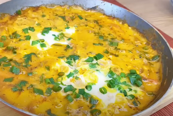 Receita com berinjela e ovo