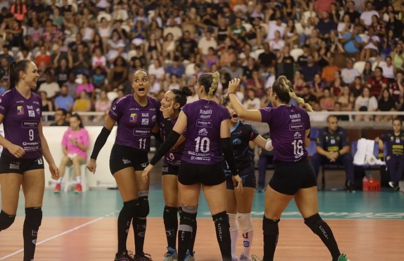 Bluvolei segue sem vencer em 2024 pela superliga – Foto: Lucas Prud&ecirc;ncio/Reprodu&ccedil;&atilde;o/ND