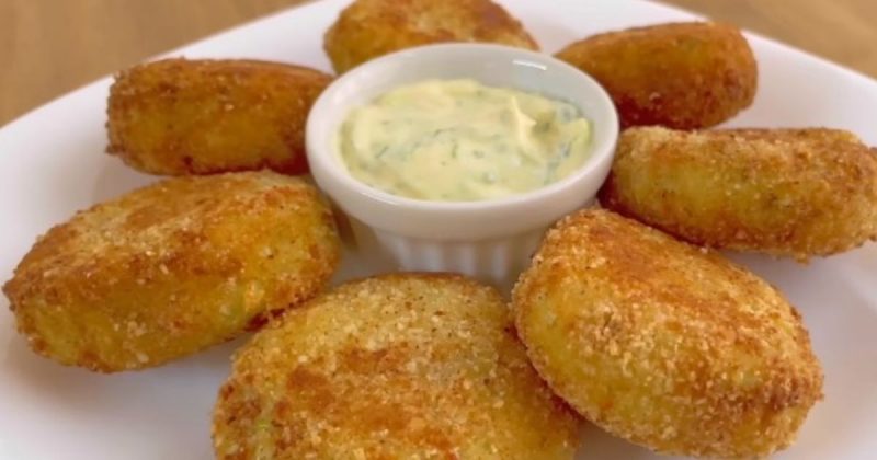 Bolinho &eacute; f&aacute;cil de fazer e com poucos ingredientes – Foto: Reprodu&ccedil;&atilde;o/YouTube/ND