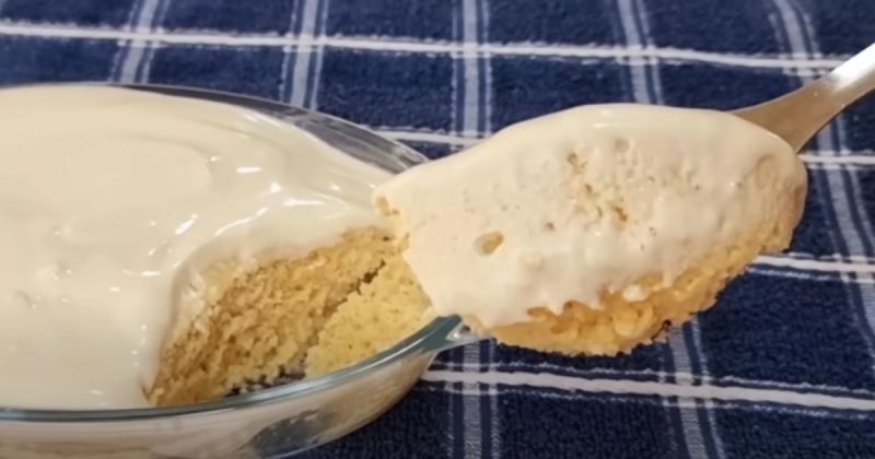 Bolo fica uma delícia 