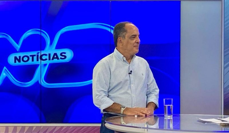 Carlos Henrique Sobral, secret&aacute;rio nacional de infraestrutura, concedeu uma entrevista ao ND Not&iacute;cias – Foto: Gabriela Ferrarez/ND