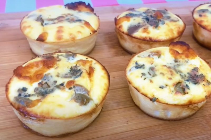 Receita de café da manhã pronta