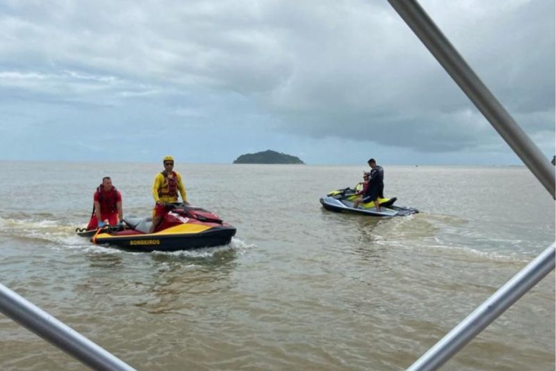 Corpo estava no rio Piçarras