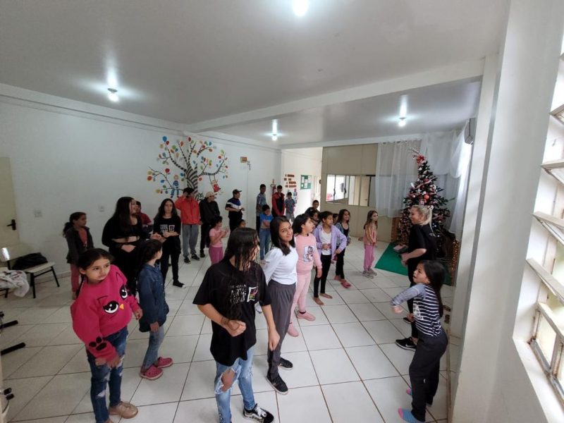 Atividades realizadas em Chapec&oacute; pelo Cras&nbsp; – Foto: Foto divulga&ccedil;&atilde;o / Imprensa Chapec&oacute;