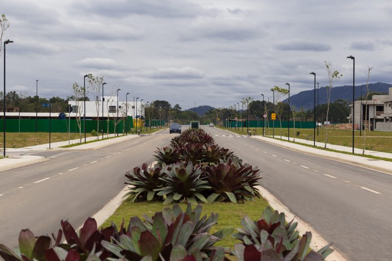 Imagem do local onde será feita a prova de ciclismo