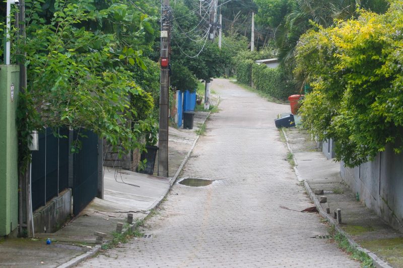 Incidente ocorreu em 25 de janeiro de 2021 na servid&atilde;o Manoel Luiz Duarte – Foto: LEO MUNHOZ/ND
