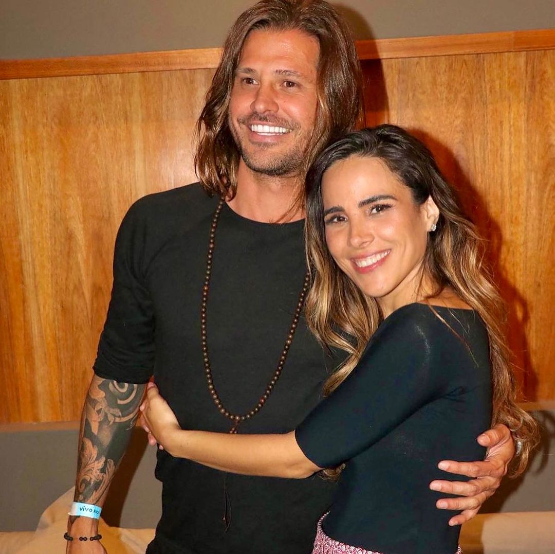 Na imagem aparece o casal Wanessa Camargo e Dado Dolabella.