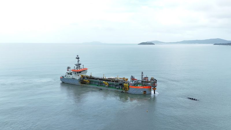 A embarca&ccedil;&atilde;o &eacute; resistente &agrave;s intemp&eacute;ries, o que significa dizer que atua mesmo em dias de chuva – Foto: Leonardo Sousa/PMF