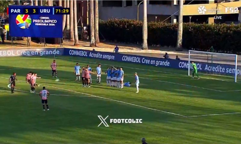 Paraguai vence jogo com gol de falta marcado na malandragem
