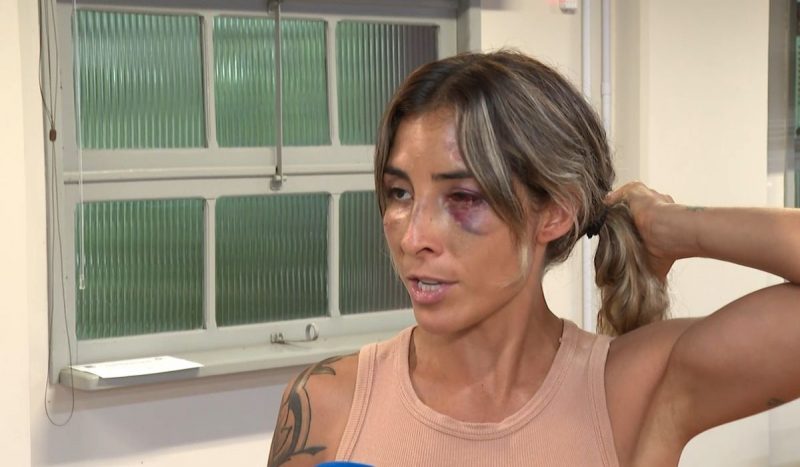 Thainá Dalmagro foi espancada em Florianópolis